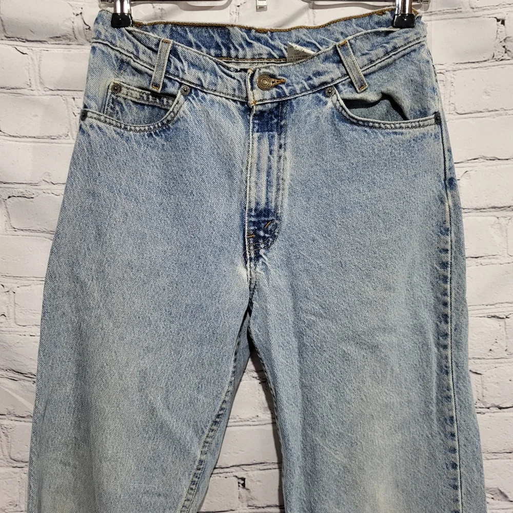 Vintage Levi's 550 Orange Tab Jeans Men's Size 28x30 Made in mexico - Picture 7 of 9